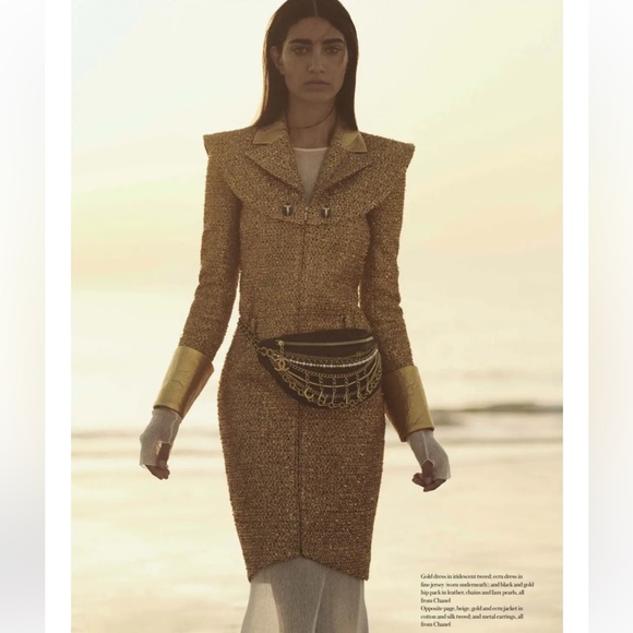 ⭐️RUNWAY⭐️CHANEL All About Chains Bum Bag Fanny Waist Belt Bag ✨Limited Edition✨ - Picture 3 of 17